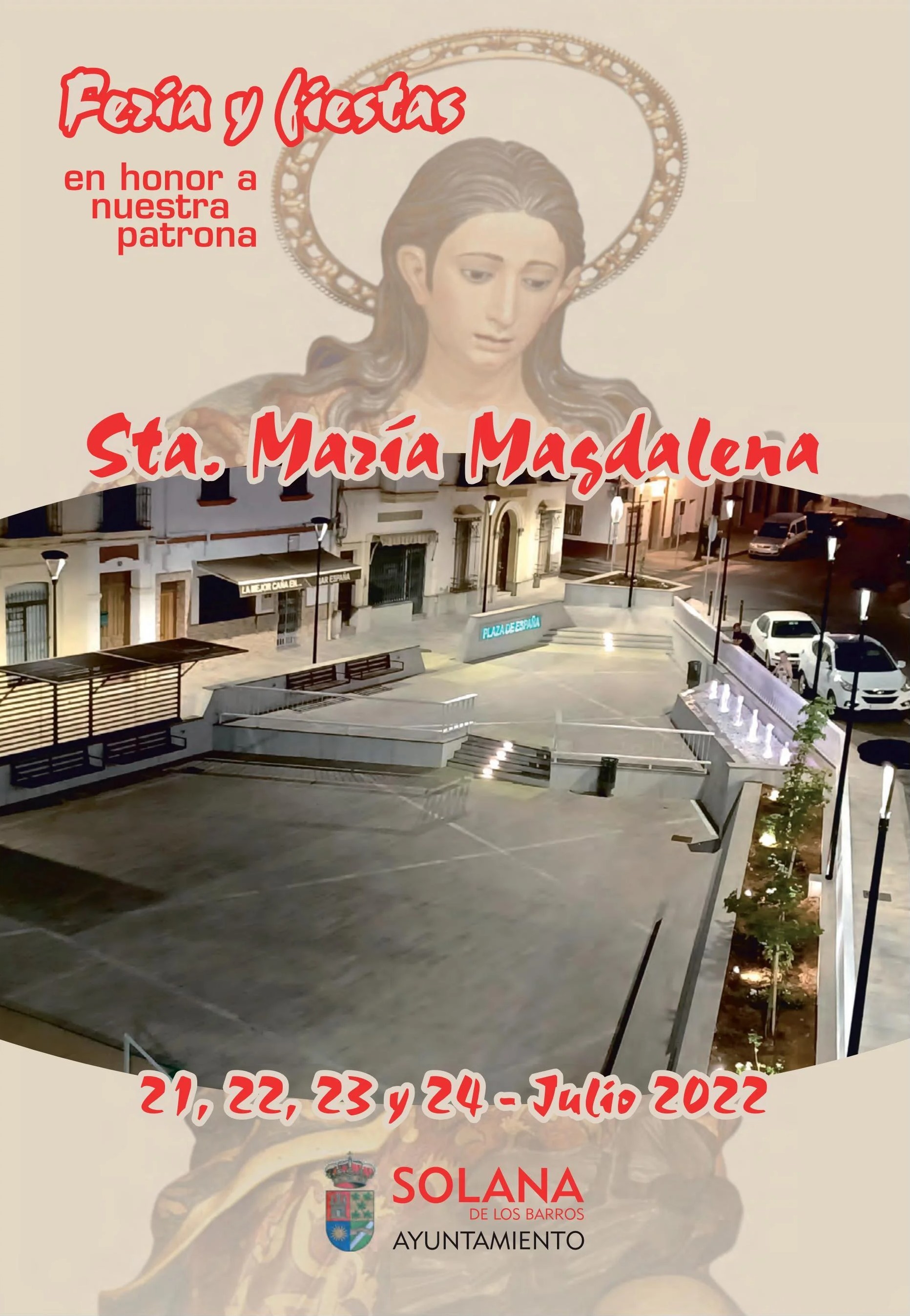 Feria y fiestas en honor a Santa María Magdalena  
